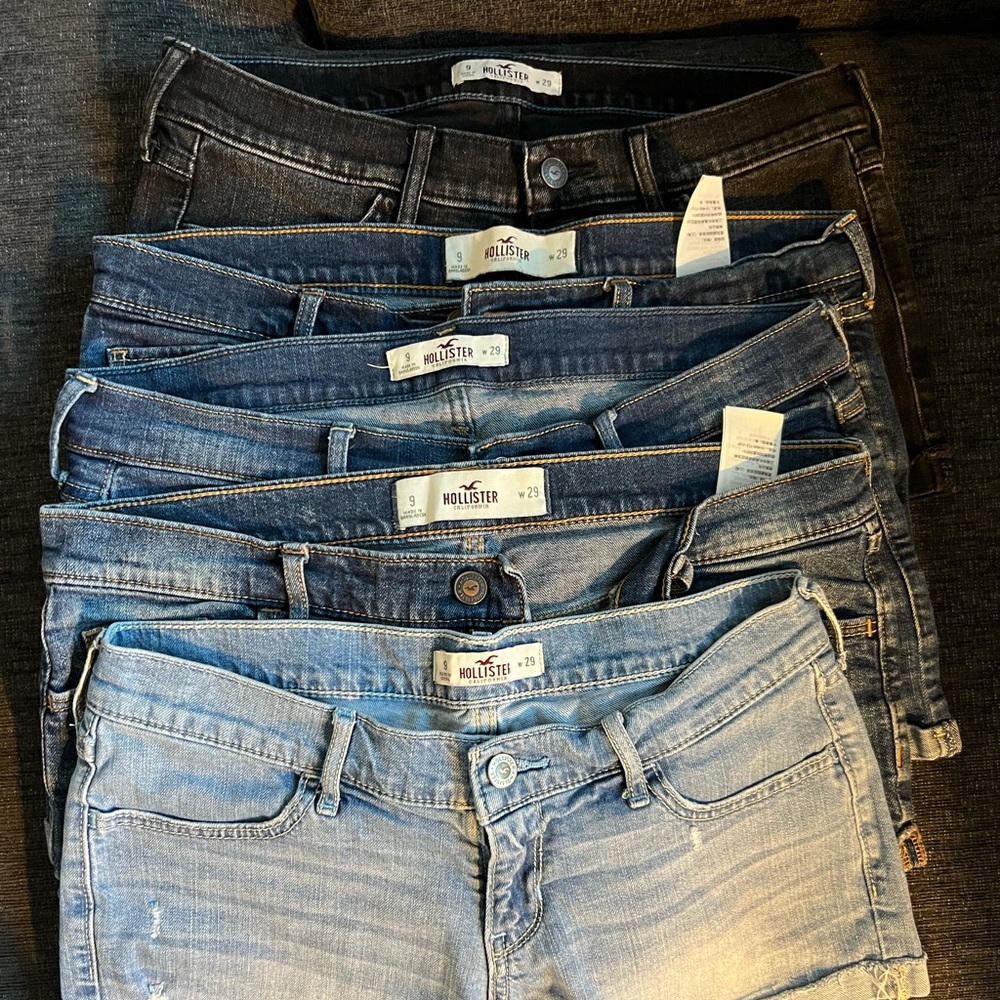 Hollister Jean Shorts Sz 9